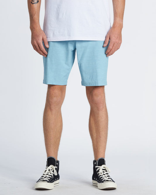 Billabong New Order X Overdye Submersibles Shorts - Harbour Blue Mens Shorts