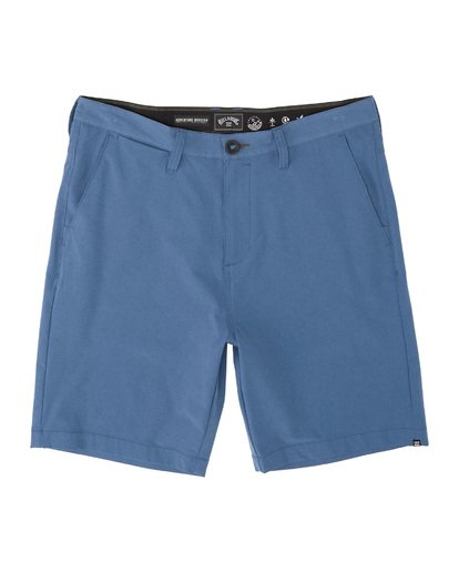 Billabong Surftrek Heather Hybrid Shorts - Indgo Heather Mens Shorts