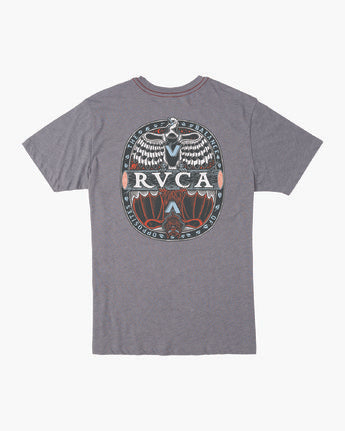 RVCA Opposites Tee -Smoke