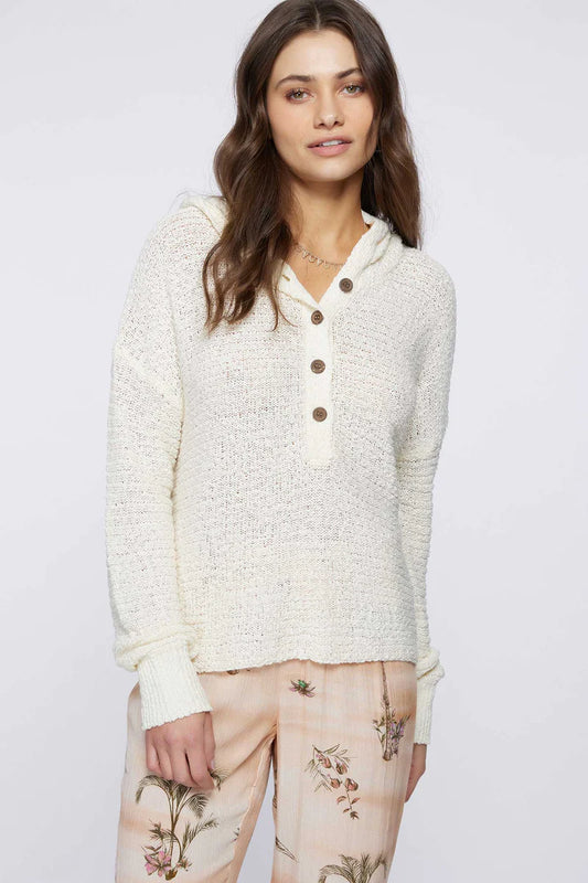Oneill Magic Hour Pullover Women's Sweater - Winter White womens sweater