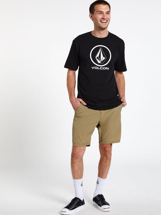 Volcom Misunderstoned 19" Mens Hybrid Shorts - Khaki Mens Shorts