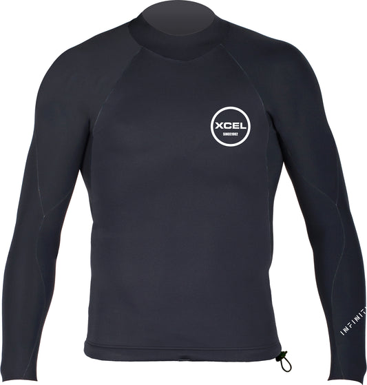 MEN'S INFINITI TOP 1.5MM SP18 - Black Wetsuit
