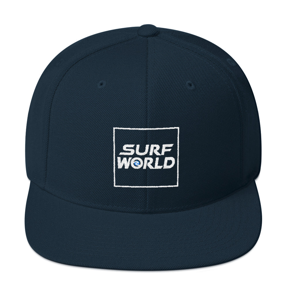 Surf World Snap Back Hat Mens Hat Dark Navy