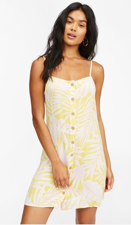 Billabong Morning Light Slip Dress - Sunburst Dress