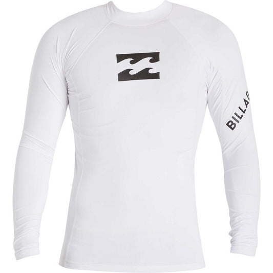 Billabong Team Wave LS Mens White Rashguard Rashguard