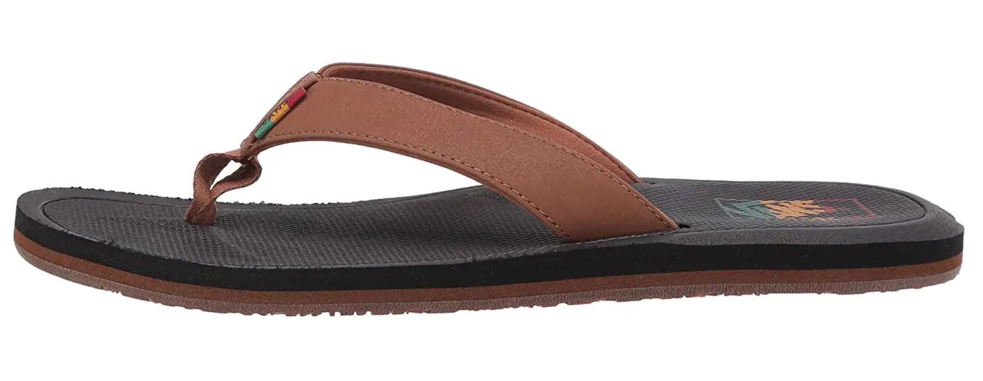 Nexpa Synthetics Sandals - Color: Dachshund/Black/Rasta Mens Footwear