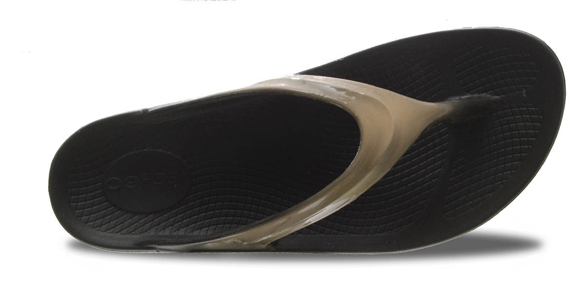 Oofos OOlala - Latte Women's Recovery Sandals 1400LATTE Womens Footwear