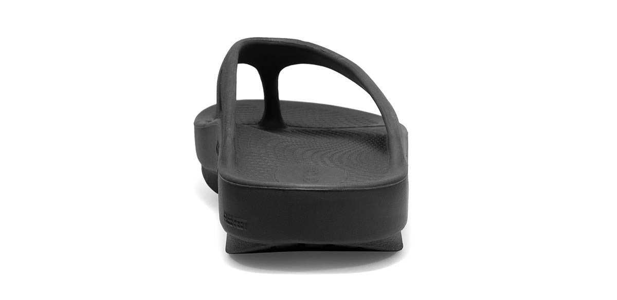 Oofos Original Mens Comfort Recovery Sandals - Black Mens Footwear