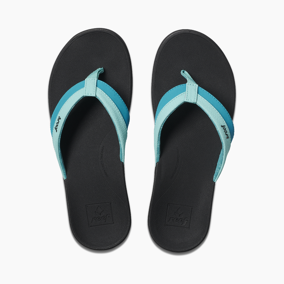 Reef Ortho-Bounce Coast Womens Sandal - Aqua Womens Footwear
