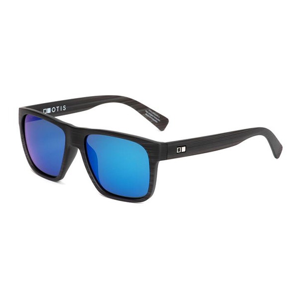 Otis Life On Mars Reflect Polarized Sunglasses - Black Woodland Matte Mirror Blue Polar Sunglasses