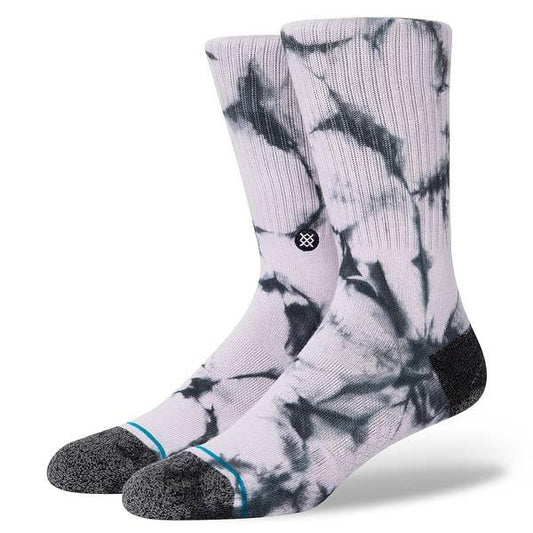 Stance Burnout 2 Tie Dye Socks Lg 9 -12 LAV Socks