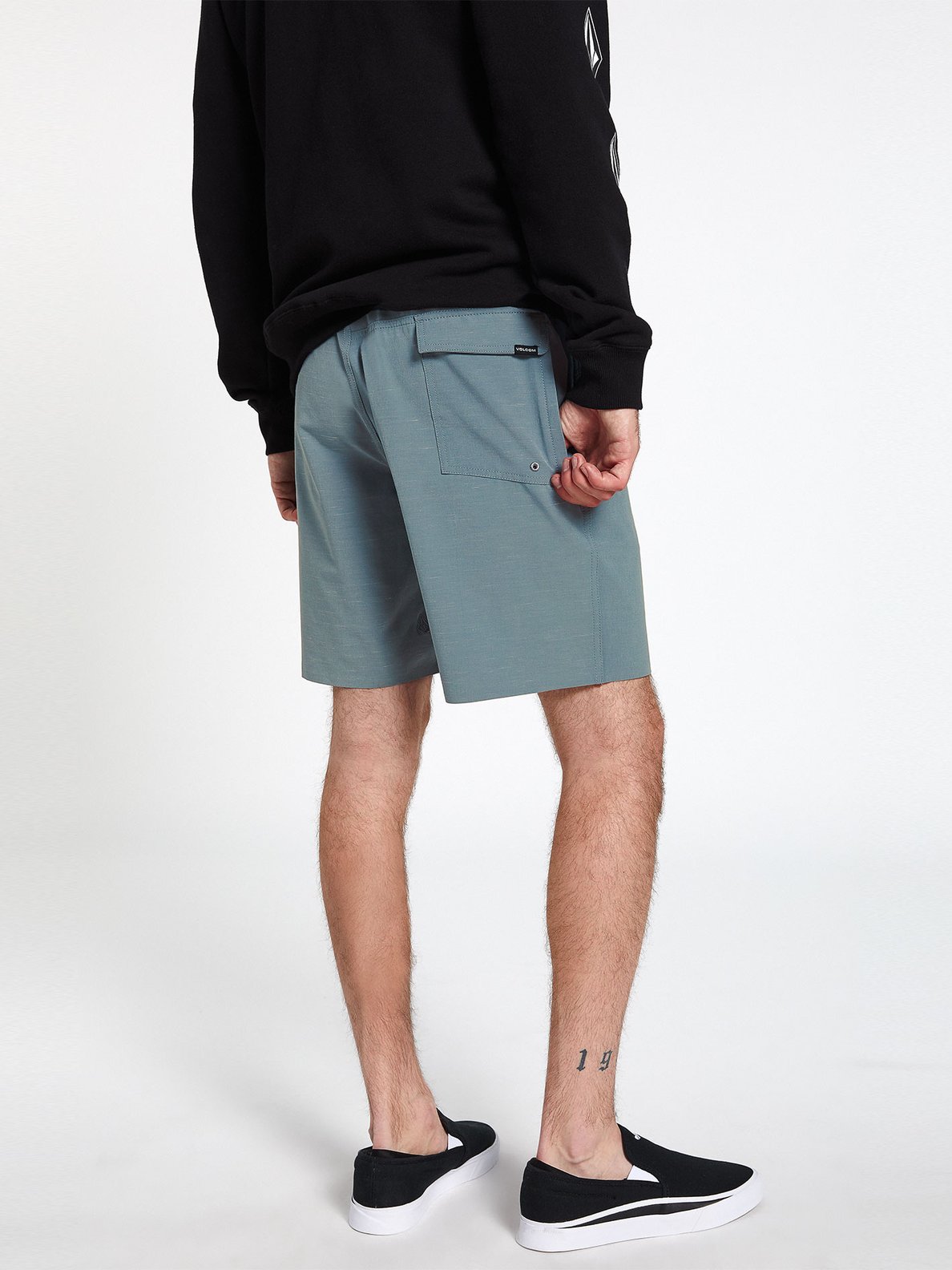 Volcom Packasack Lite 19" Mens Shorts - Stormy Blue Mens Shorts