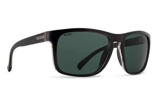 VONZIPPER LOMAX SUNGLASSES Polarized Sunglasses Gloss black Glass Lens Polarized
