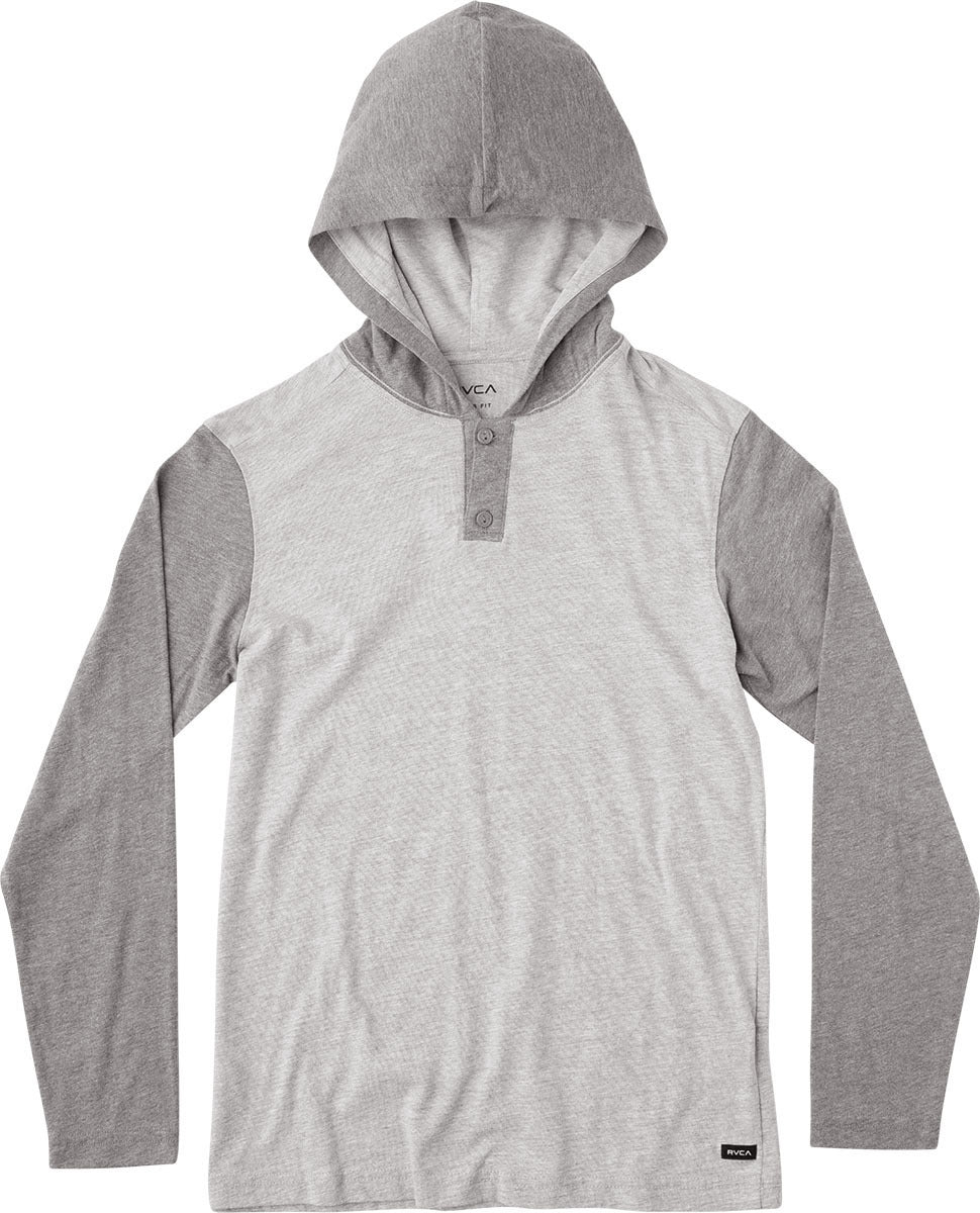 RVCA Pick Up Hood Mens Hoodie - Athletic Heather mens hoodie