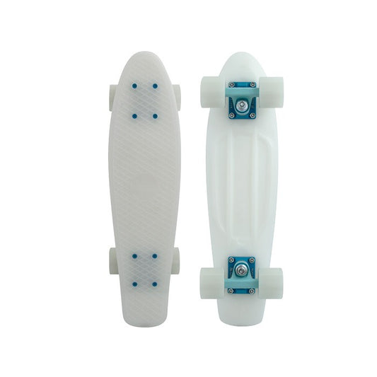 Penny 22" Complete Glow Series Glacial Blue/ Blue Complete Skateboard