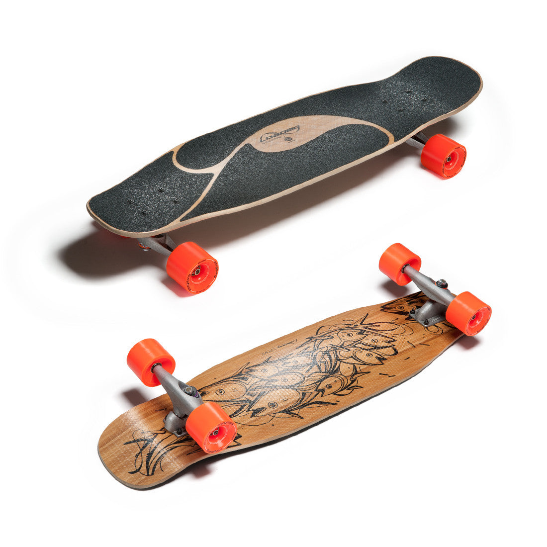 Loaded Poke Complete Skateboard With Carver CX Trucks Longboard Skateboard