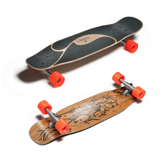 Loaded Poke Complete Skateboard With Carver CX Trucks Longboard Skateboard