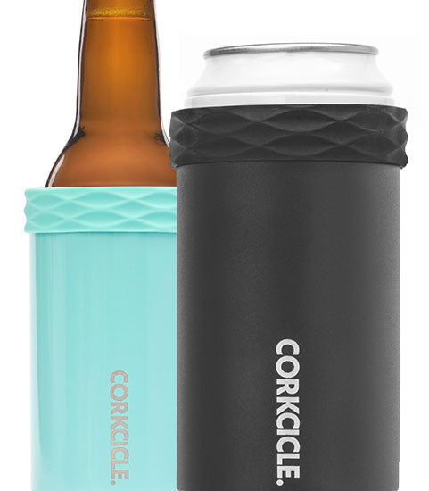 Corkcicle Artican Can/ Bottle Cooler Turqouise Drink Holder