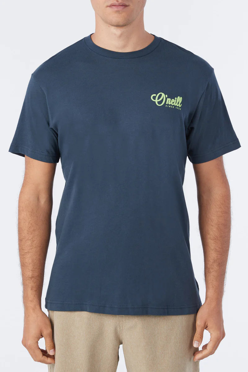O'Neill Promised Land Tee Shirt - New Navy Mens T Shirt