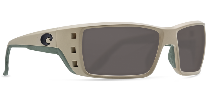 COSTA FANTAIL Moss Gray Poly POLARIZED SUNGLASSES 580P Sunglasses
