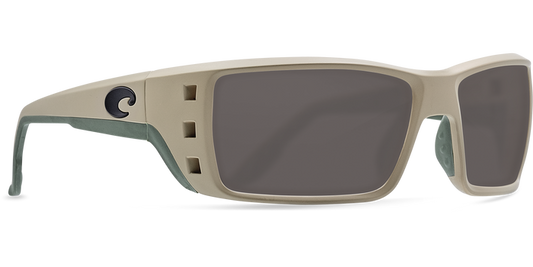 COSTA FANTAIL Moss Gray Poly POLARIZED SUNGLASSES 580P Sunglasses