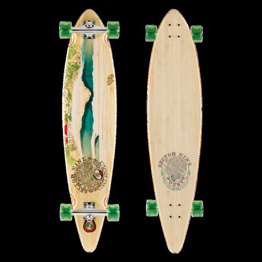 Sector 9 Puerto Complete Longboard Skateboard BBF154C Longboard Complete