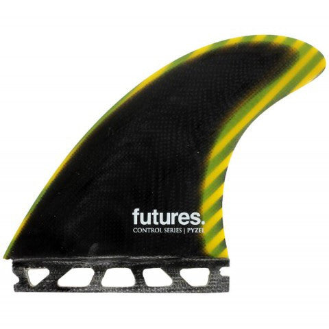 Pyzel Control Series Fiberglass Carbon Thruster Fins John John 3 Fin Set Size Large Fins