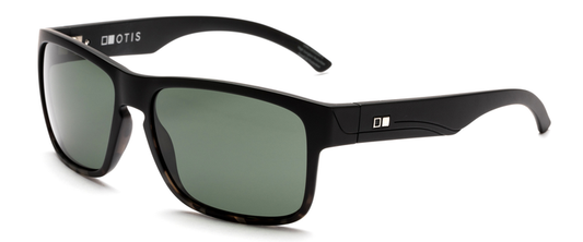 Otis Rambler Polarized Sunglasses - Matte Black Tortoise Grey Lense Sunglasses