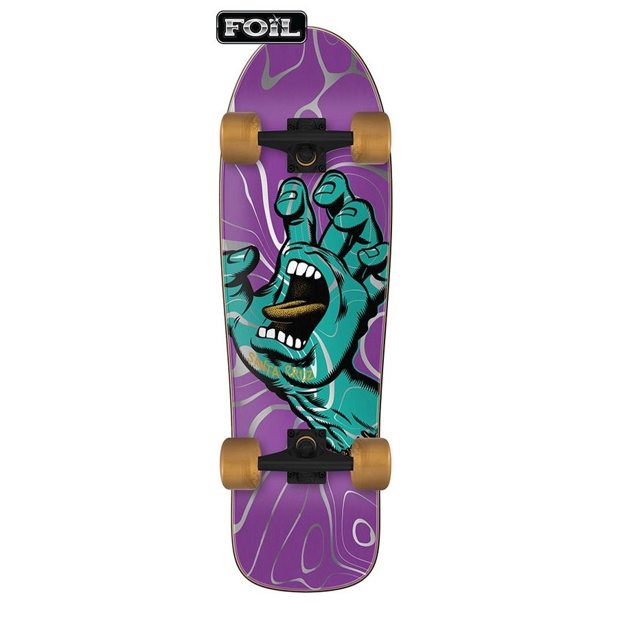 Santa Cruz Screaming Hand Ooze 80's Skateboard Cruzer Comp 9.7" x 29.05" Skateboard