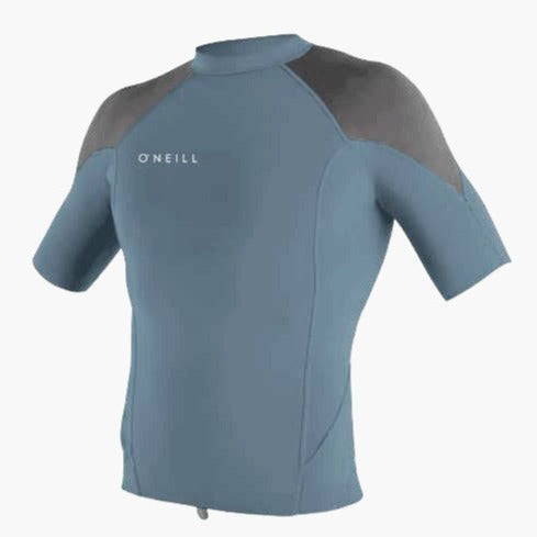 O'Neill Reactor Men's SS 1MM Wetsuit Top - Cadet Blue Wetsuit