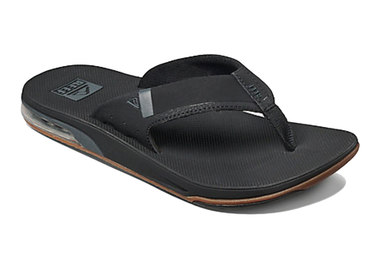 Reef Fanning Low Men's Sandals with bottle opener - Black - Black Tan - Grey blue Mens Footwear