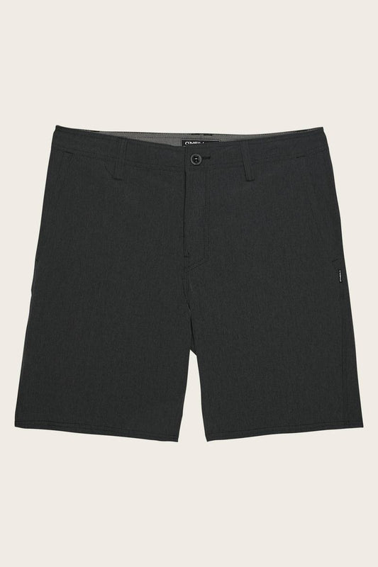 Oneill Reserve Heather 19'' Hybrid Walkshort - Black Heather Mens Shorts