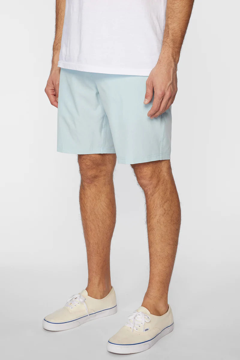O'neill Reserve Heather 19" Hybrid Shorts - Sterling Blue Mens Shorts