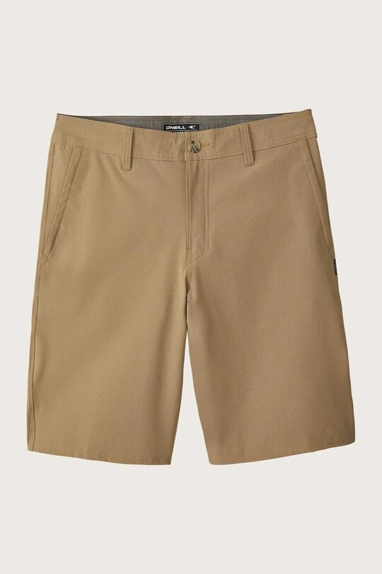 O'Neill Boys Reserve Hybrid Shorts - Khaki - Navy Boys Shorts