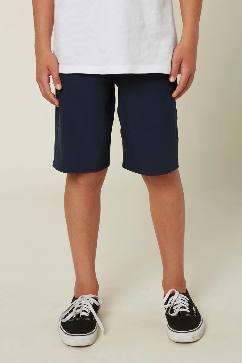 O'Neill Boys Reserve Hybrid Shorts - Khaki - Navy Boys Shorts