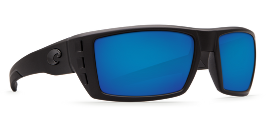 Costa Rafael Blackout Blue Mirror Poly Lens - Blackout / Blue Mirror Sunglasses