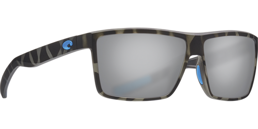 Costa Rinconcito Ocearch Tiger Shark Silver Mirror Polarized Sunglasses Sunglasses