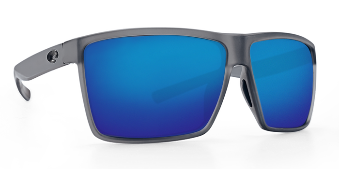 Costa Rincon Smoke Crystal Blue Mirror Poly Polarized 580P Sunglasses Sunglasses