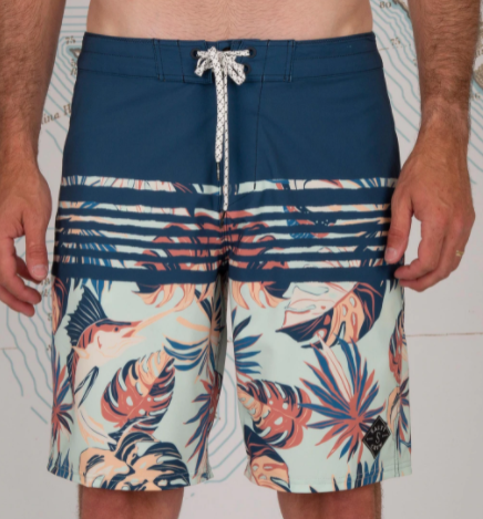 Salty Crew Ripple Aqua Mens Boardshorts - Aqua Mens Boardshorts