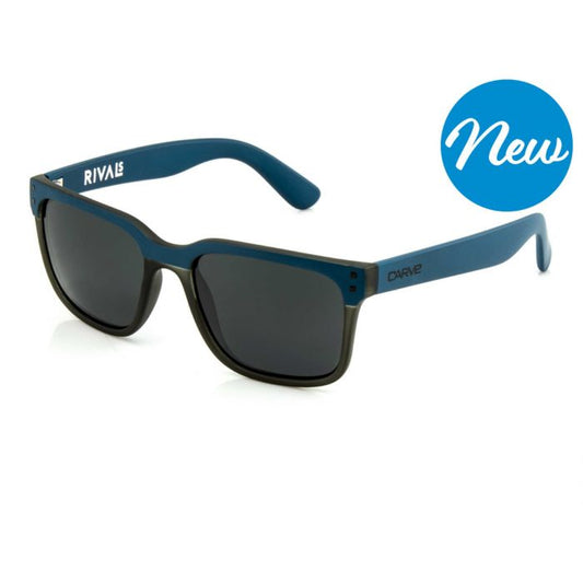 Carve Rivals Polarized Sunglasses - Matte Blue Crystal Sunglasses