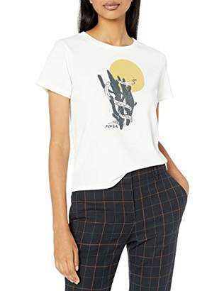 RVCA Last Exit Women's Tee Shirt - White Womens T Shirt