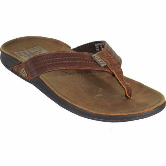 Reef J-Bay III Leather Sandal - Camel Mens Footwear