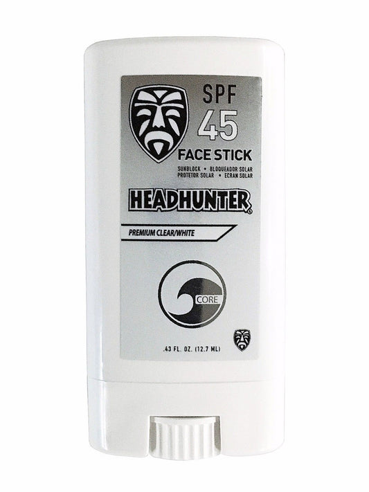 Headhunter Face Stick SPF45 Clear .43oz HFSCLR30MMD Sunscreen