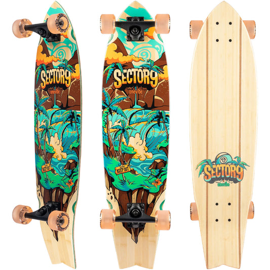 Sector 9 Snapper Hideout Complete Cruiser Skateboard Complete Skateboard