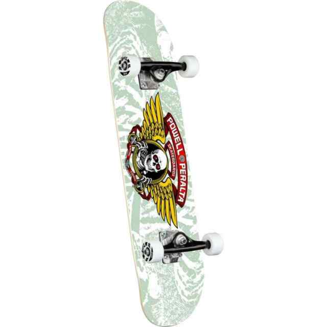 Powell Peralta Winged Ripper Complete Skateboard 8" - White Complete Skateboard