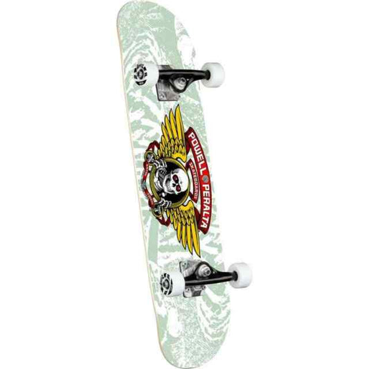 Powell Peralta Winged Ripper Complete Skateboard 8" - White Complete Skateboard