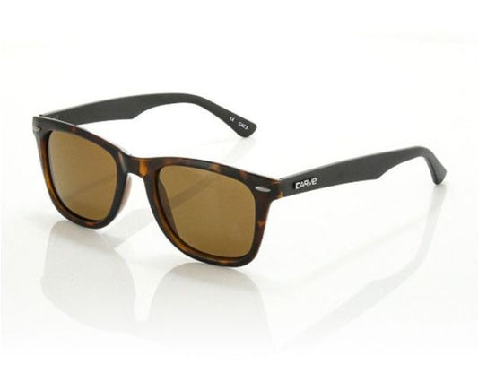 Carve Sunglasses Wow Vision Polarized - Black / Tort Matte Black Sunglasses Tort Matte Black