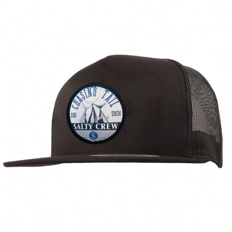Salty Crew Tails Up Trucker Hat - Black hat