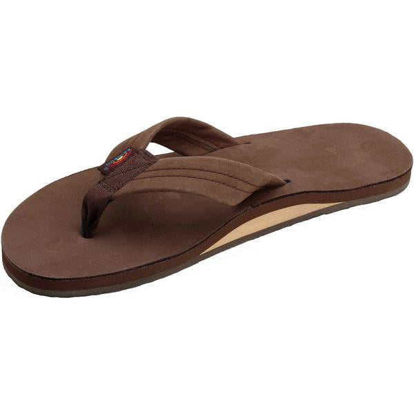 Rainbow Men's Sandals Expresso Premier Leather Single Layer Arch Rainbow Men's Sandals Expresso Premier Leather Single Layer Arch