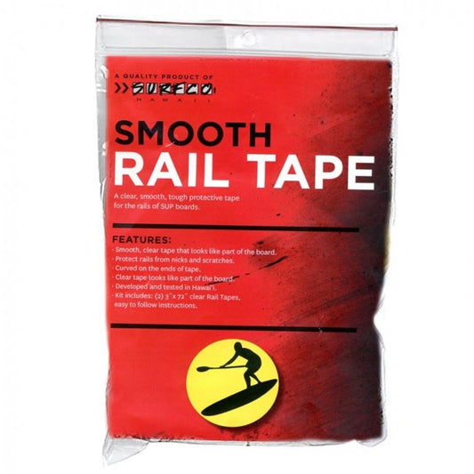Surfco Smooth Rail Tape Clear SUP Accessories